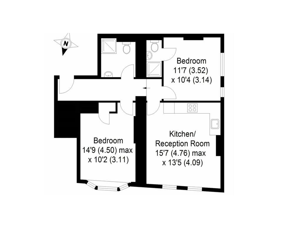 Camden Central - Boutique Apartment Londra Cameră foto